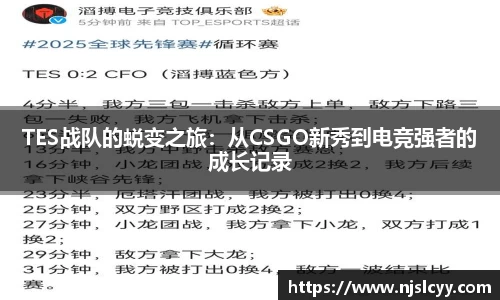 TES战队的蜕变之旅：从CSGO新秀到电竞强者的成长记录
